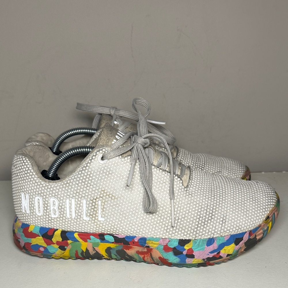 No bull Outwork edge impact trainers light gray sneakers